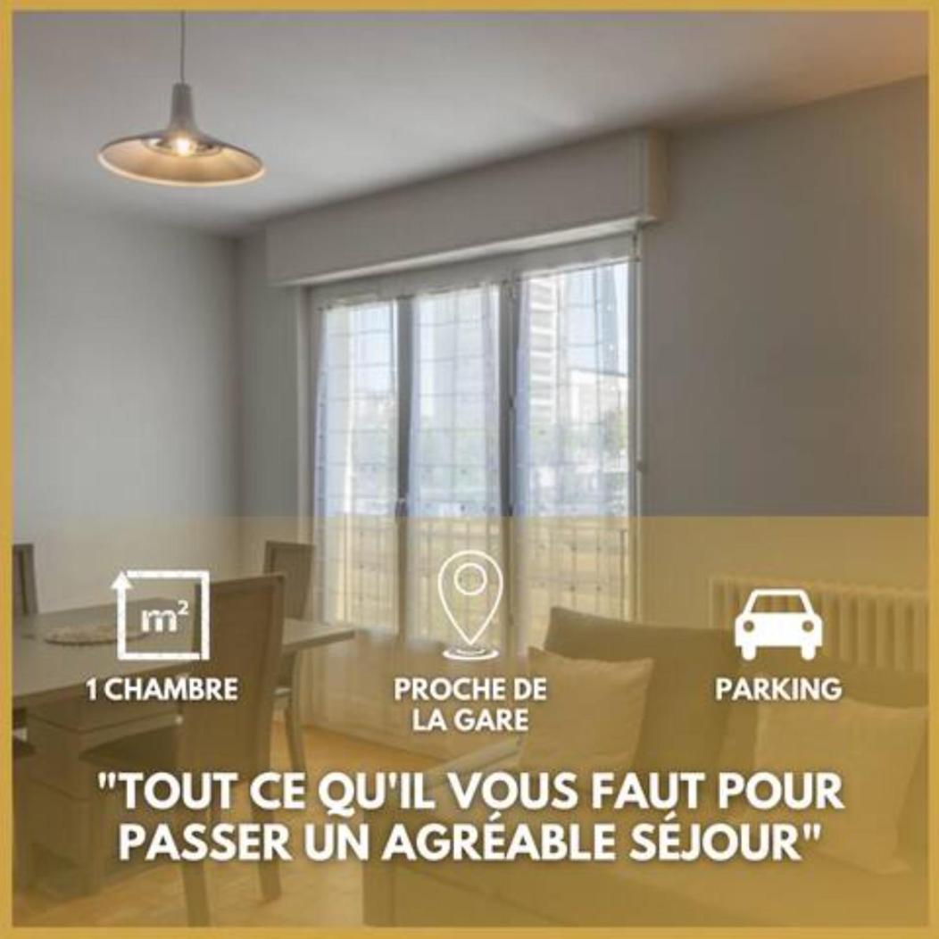 T2 Gare + Parking Apartment Orleans Ngoại thất bức ảnh